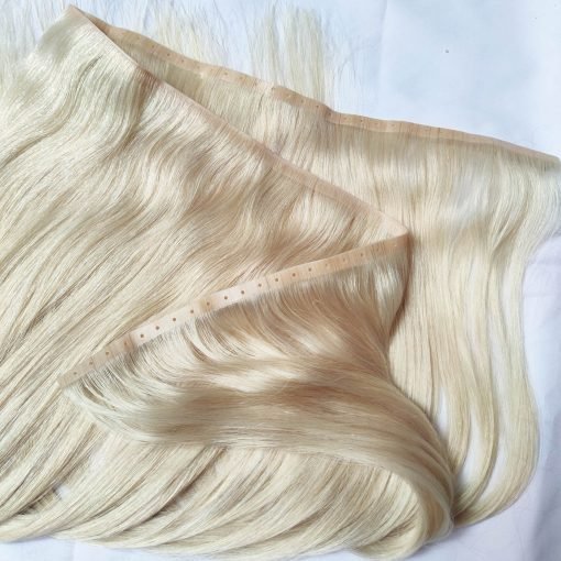 Blonde XO invisible weft