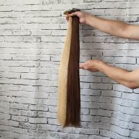 Nano ring human hair extensions