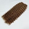 Curly hair weft extensions